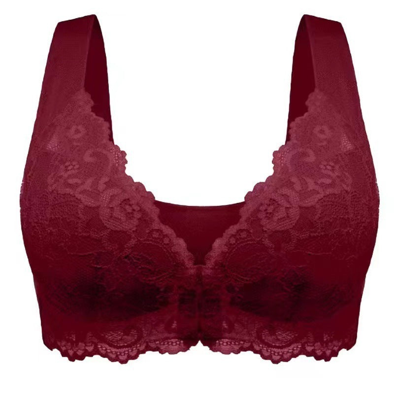 Plus Size Push Up Bras Breathable Women's Lace - Leverage On Heroes Women Store