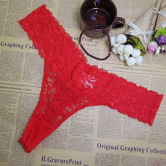 Women's Lace Thong - Leverage On Heroes Women Store