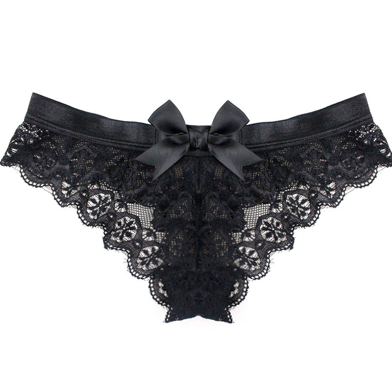 Bowknot lace thong - Leverage On Heroes Women Store