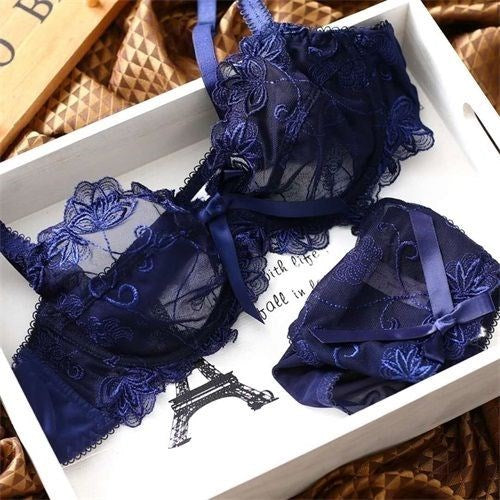 Flirting French Ultra-Thin Panties Set For Women - Leverage On Heroes Women Store