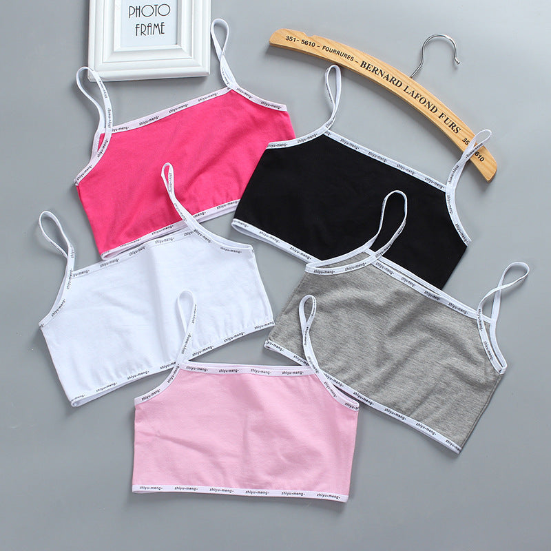 Girls Bra Developmental Vest Underwear Suspenders - Leverage On Heroes Women Store