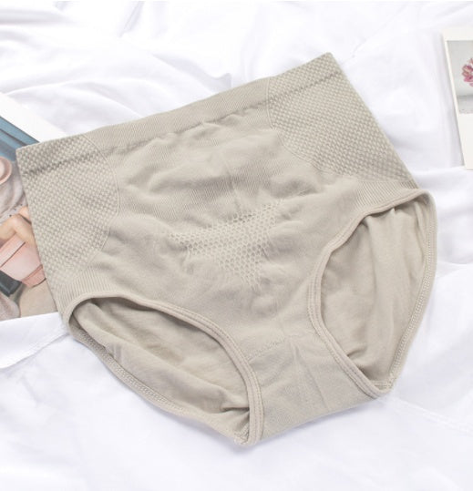 Seamless High Waist Honeycomb Design Graphene Panty - Leverage On Heroes Women Store