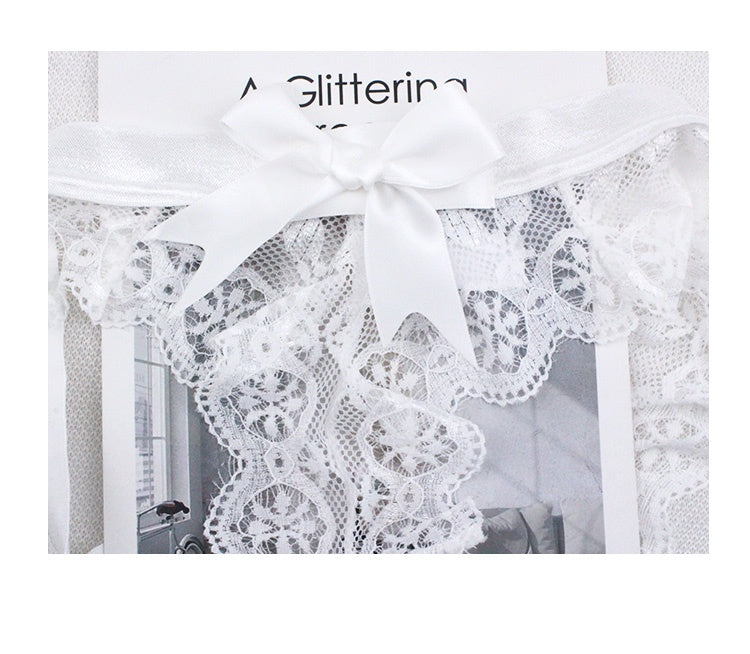 Bowknot lace thong - Leverage On Heroes Women Store