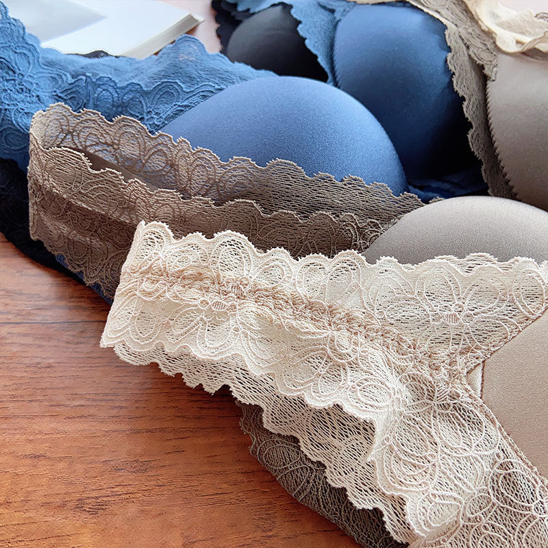 Front Buckle Push Up Breast Holding Seamless Comfort Women's Underwear - Leverage On Heroes Women Store