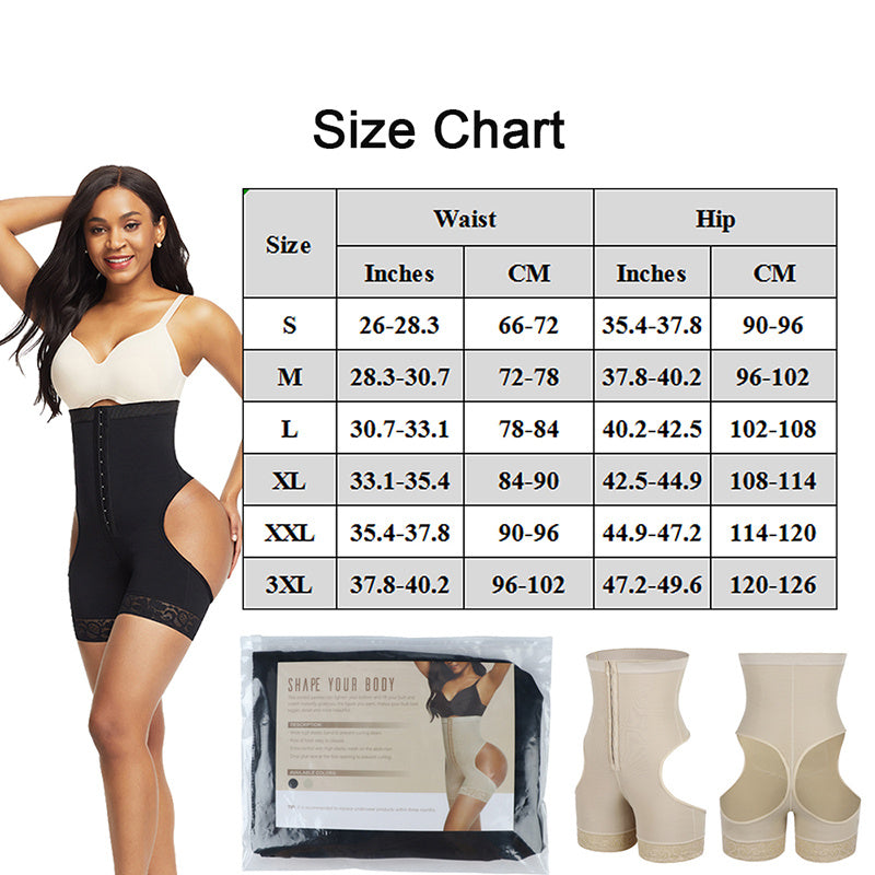Women’s High Waist Shapewear – Butt Lifter, Tummy Control & Waist Trainer Corset