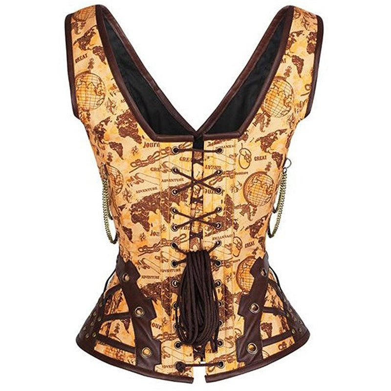 New Steel Rib Gothic Shapewear - Leverage On Heroes Women Store