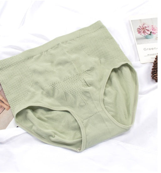 Seamless High Waist Honeycomb Design Graphene Panty - Leverage On Heroes Women Store