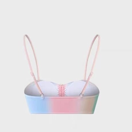 Women's Lace Up Bikini Swimsuit Triangle Fashion - Leverage On Heroes Women Store