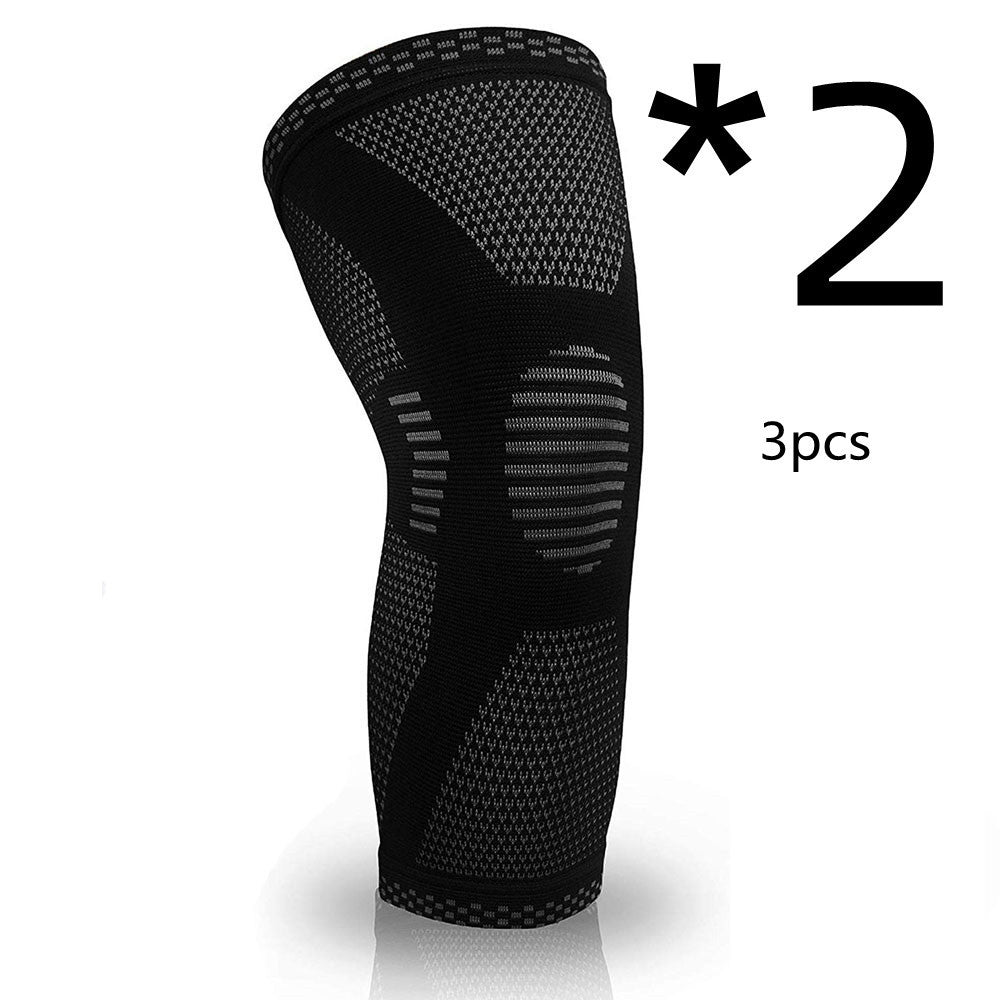 Active Knitted Knee Pads – Compression Support for Workouts & Joint Relief