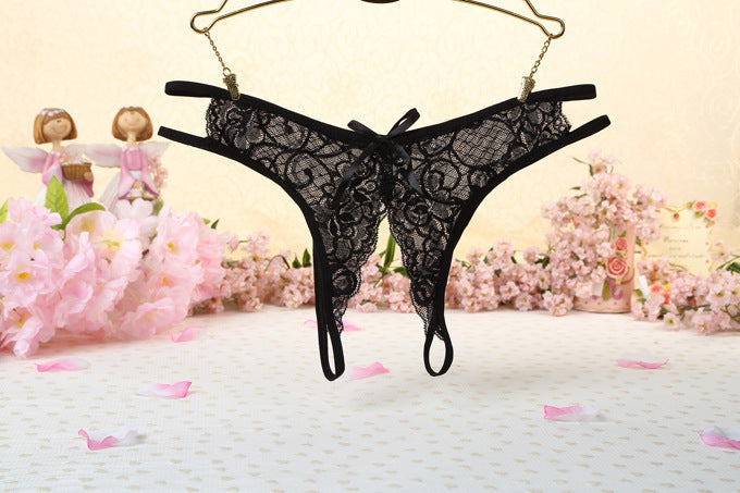 Women's Nylon Lace Thong Lightweight - Leverage On Heroes Women Store