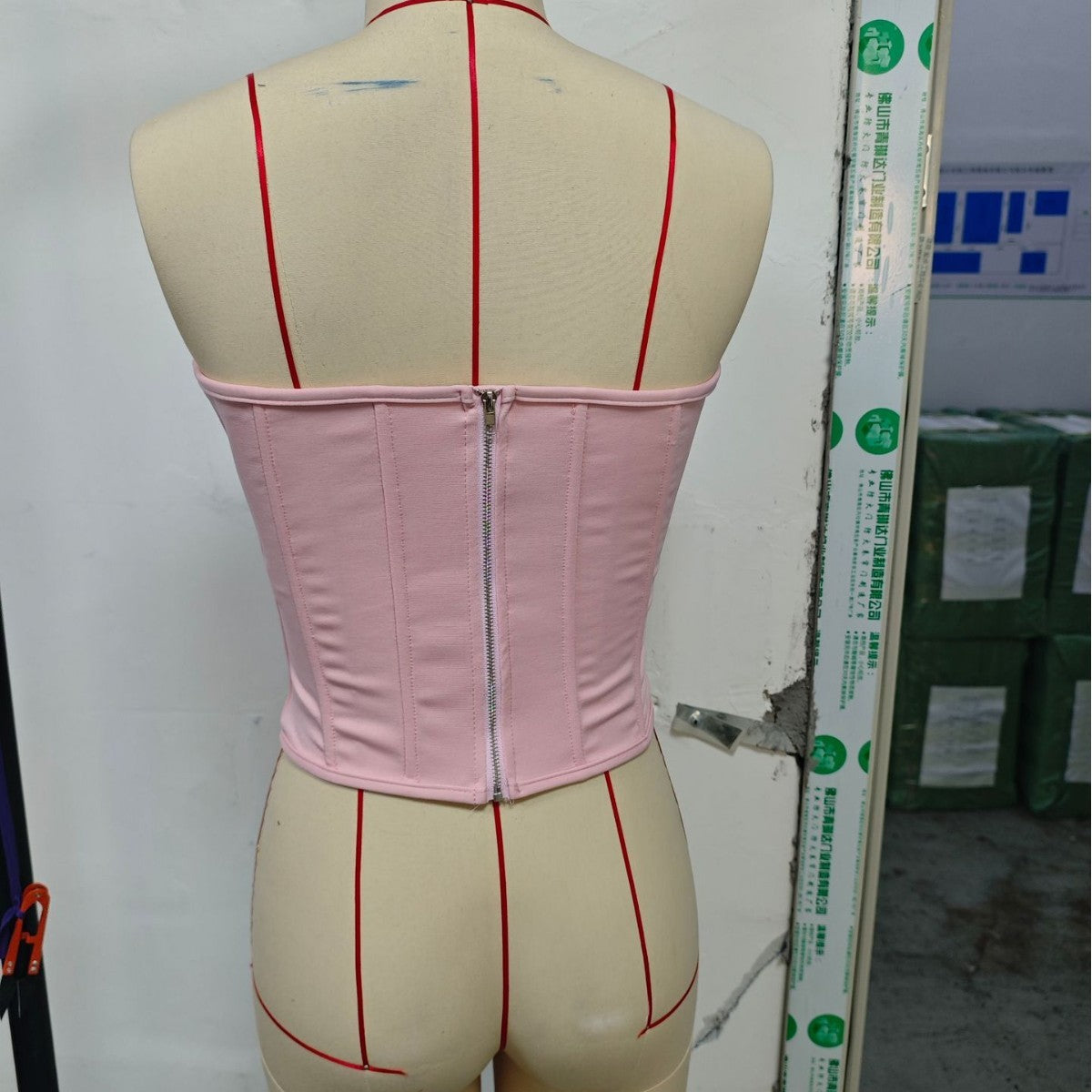 Love Fishbone Corset Hollow Out Shapewear - Leverage On Heroes Women Store