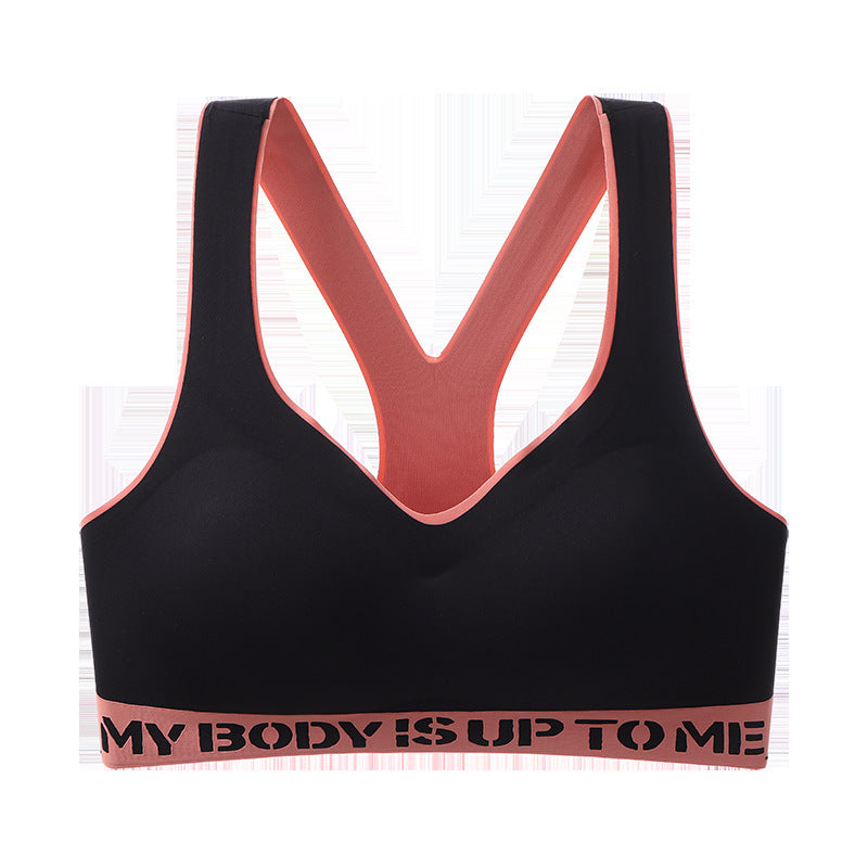 Large Size Sports Underwear Women's Beautiful Back Seamless Fitness Yoga  Breast Adjustment - Leverage On Heroes Women Store