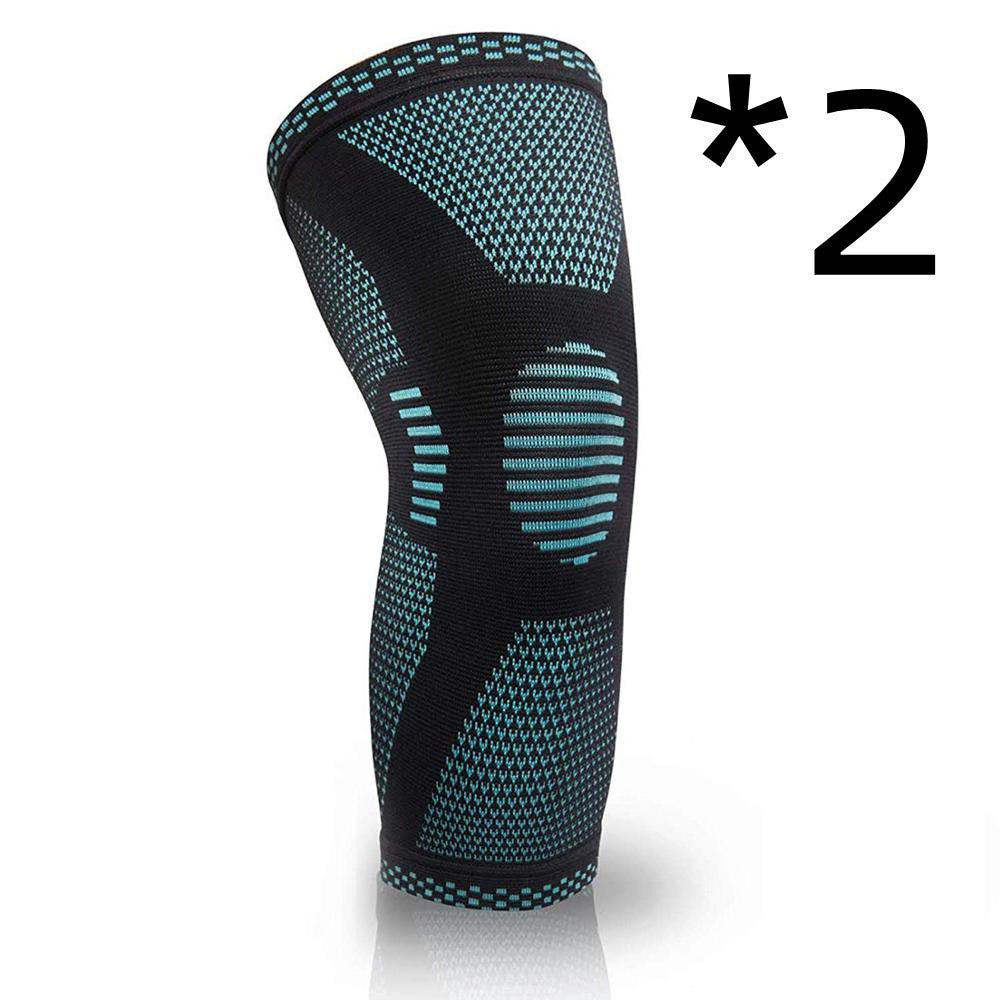 Active Knitted Knee Pads – Compression Support for Workouts & Joint Relief