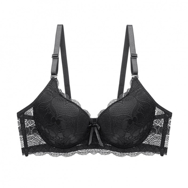 Lace Hollow Massage Push Up Bras Underwear For Women - Leverage On Heroes Women Store