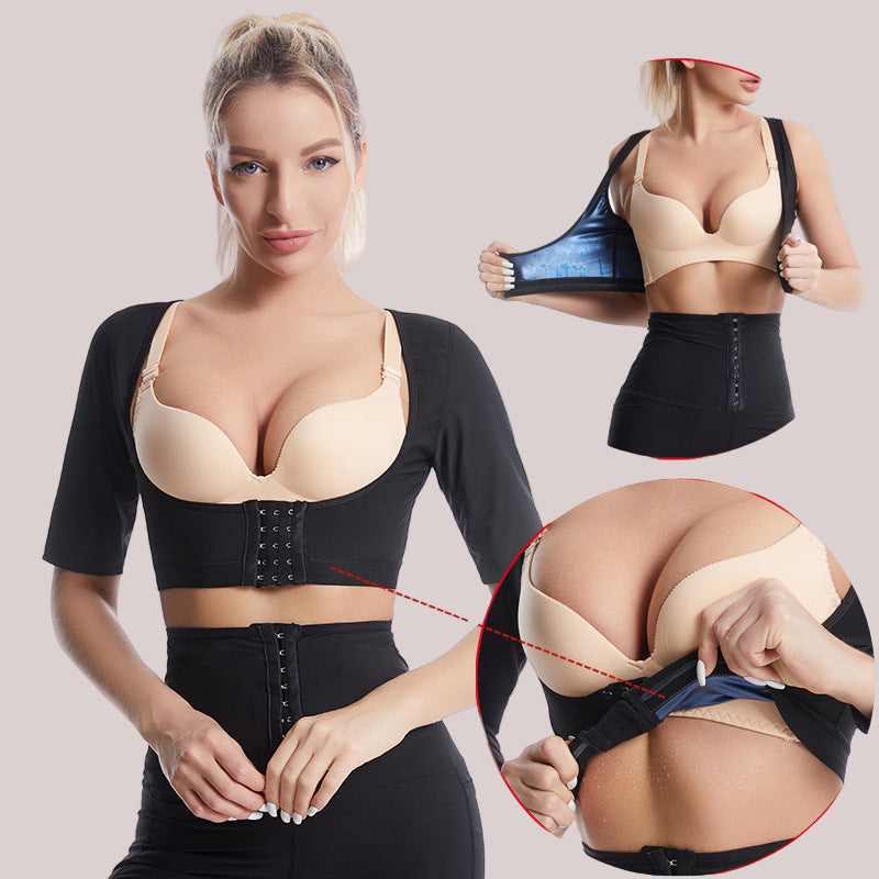 Women's Short Sleeve Vest Shapewear - Leverage On Heroes Women Store