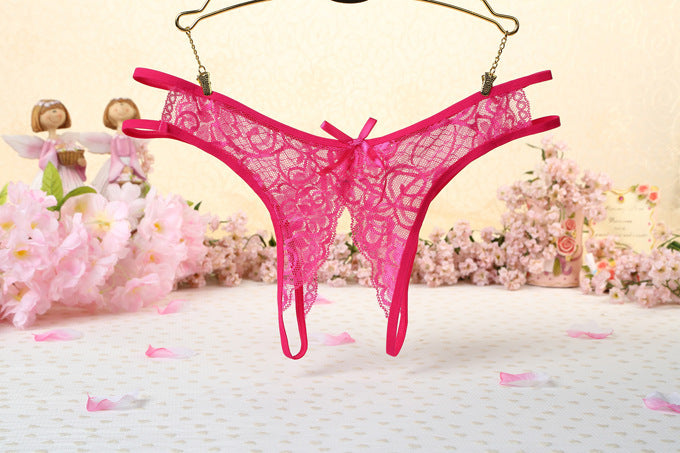 Women's Nylon Lace Thong Lightweight - Leverage On Heroes Women Store
