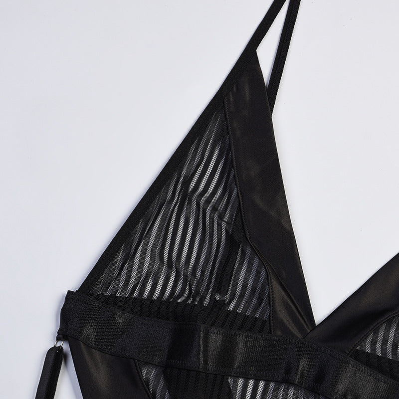 Sling Women’s Mesh Bodysuit – Body Shaper Shapewear