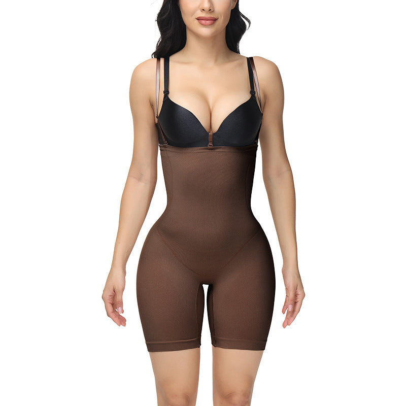 Tummy Control Panty Suspender Seamless Bodysuit - Leverage On Heroes Women Store