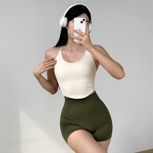 Integrated Chest Pad Push-up Quick-dry - Leverage On Heroes Women Store