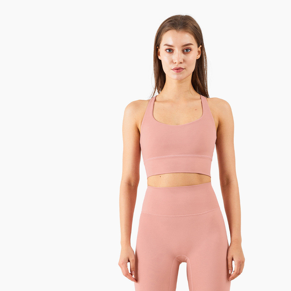 Cross Back Sports Shape Yoga - Leverage On Heroes Women Store