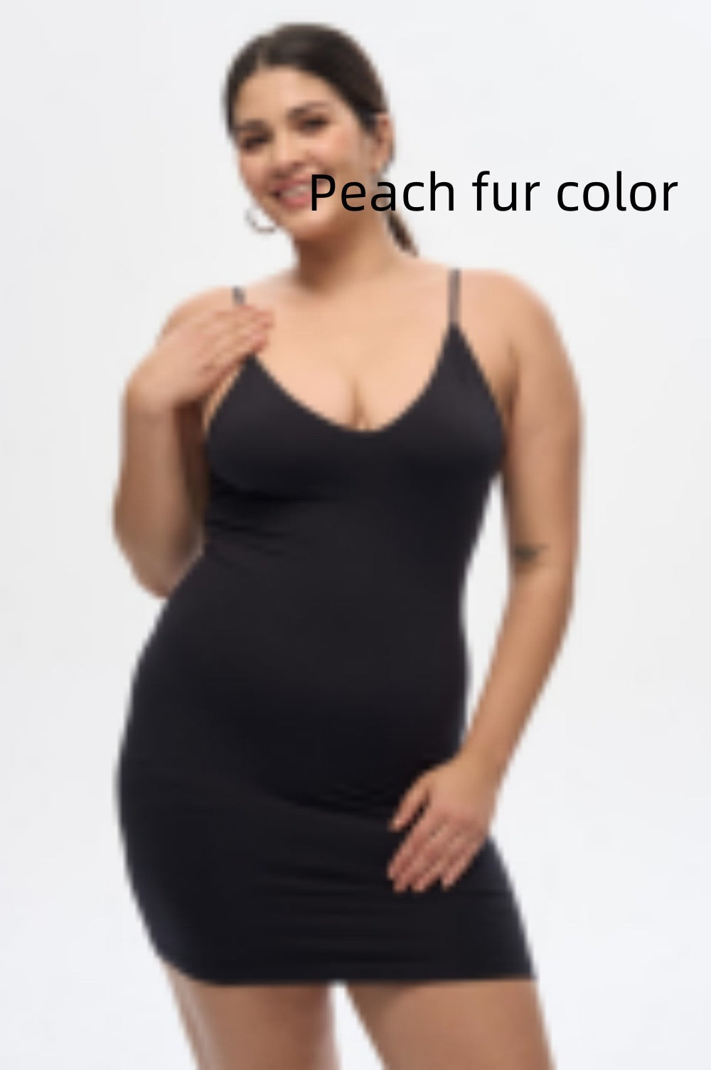 Square Neckline Shapewear Short Skirt - Leverage On Heroes Women Store