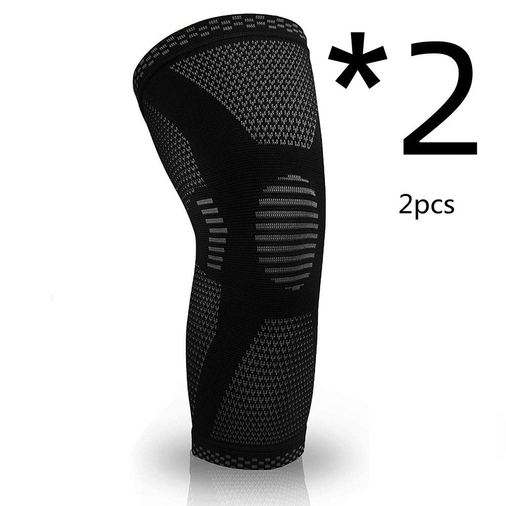 Active Knitted Knee Pads – Compression Support for Workouts & Joint Relief