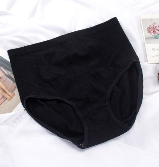 Seamless High Waist Honeycomb Design Graphene Panty - Leverage On Heroes Women Store