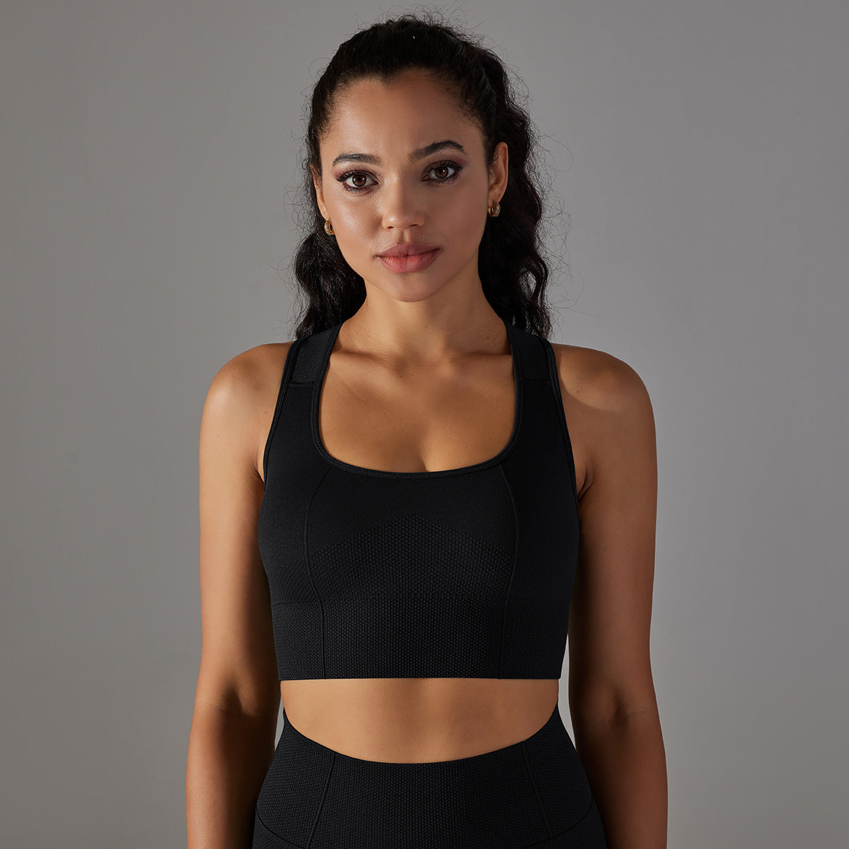 New Seamless Quick-drying Yoga Clothes Sexy Beauty Back Shockproof Sports - Leverage On Heroes Women Store