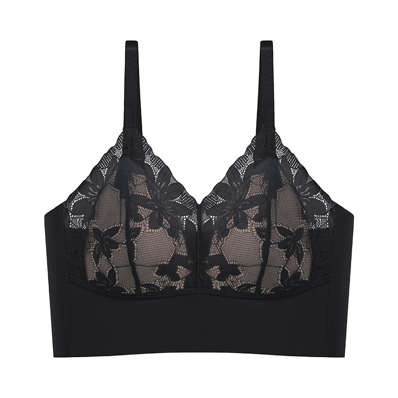 Body Shaping Vest Fitness Push Up Lace Latex Bra - Leverage On Heroes Women Store