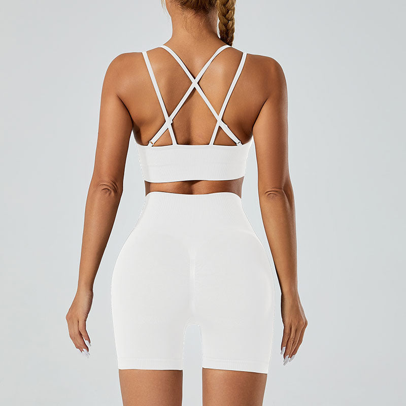 Seamless Sports High Waist Hip Lift Yoga Suit - Leverage On Heroes Women Store