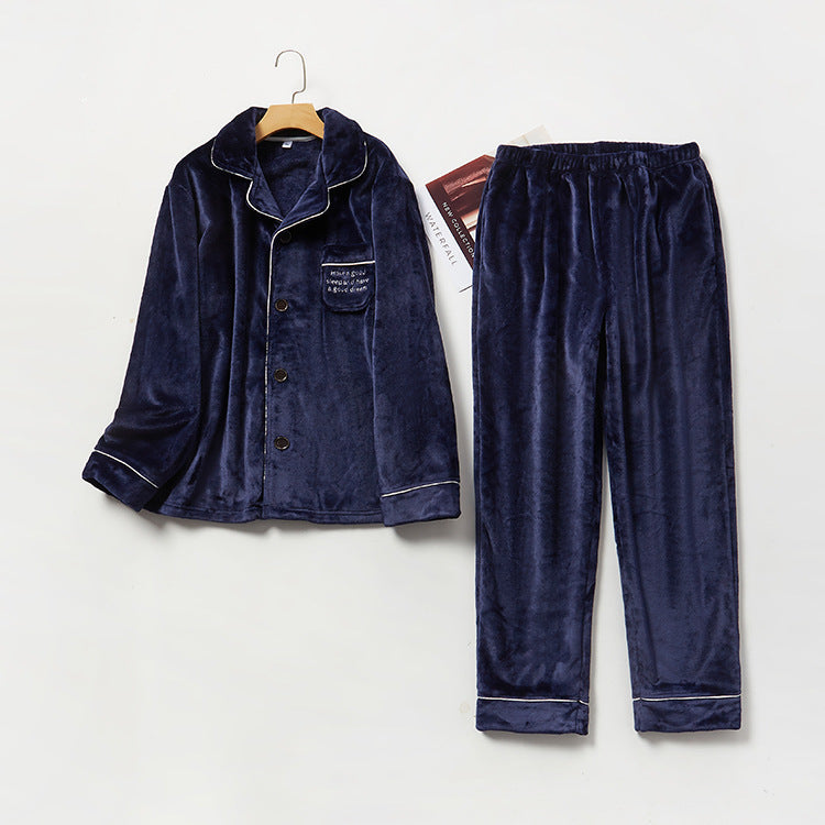 Women's Fashion Coral Fleece Thickened Loungewear Suit - Leverage On Heroes Women Store